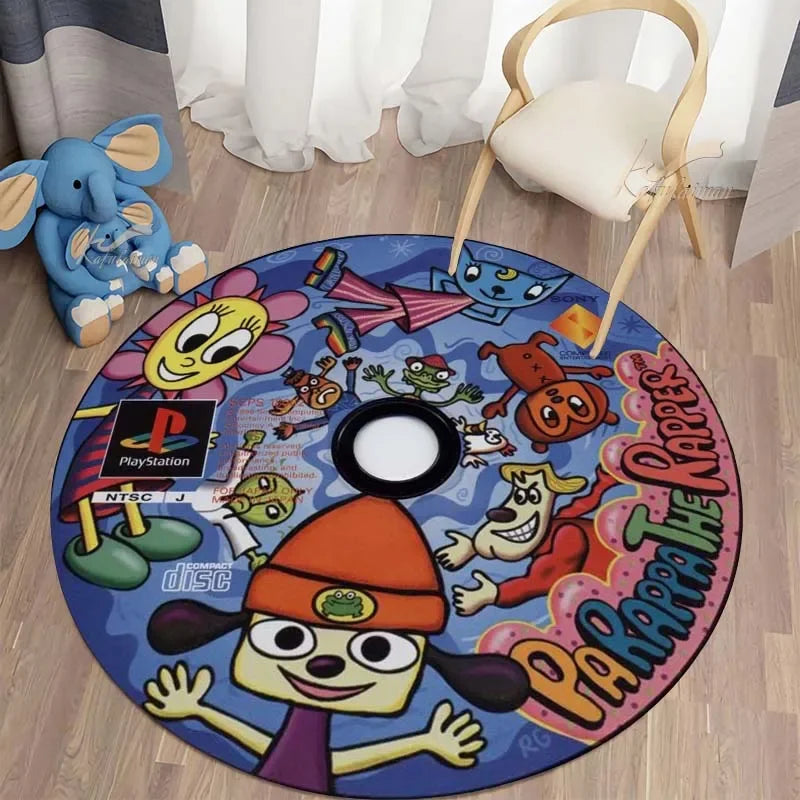 Alfombra Redonda CD Gamer | Estilo Retro para Tu Espacio" freakstyles
