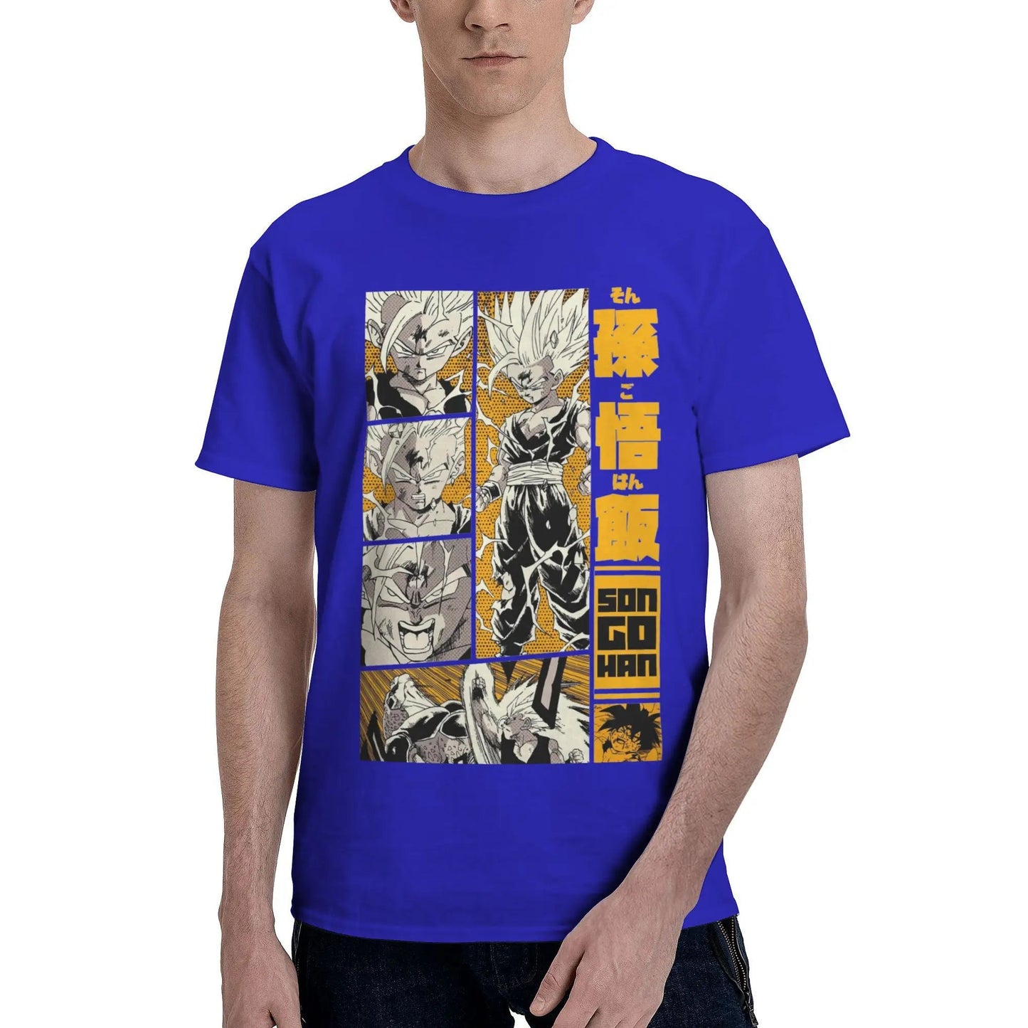 "Camiseta Épica de Son Gohan DBZ: Poder y Estilo para Verdaderos Guerreros" freakstyles
