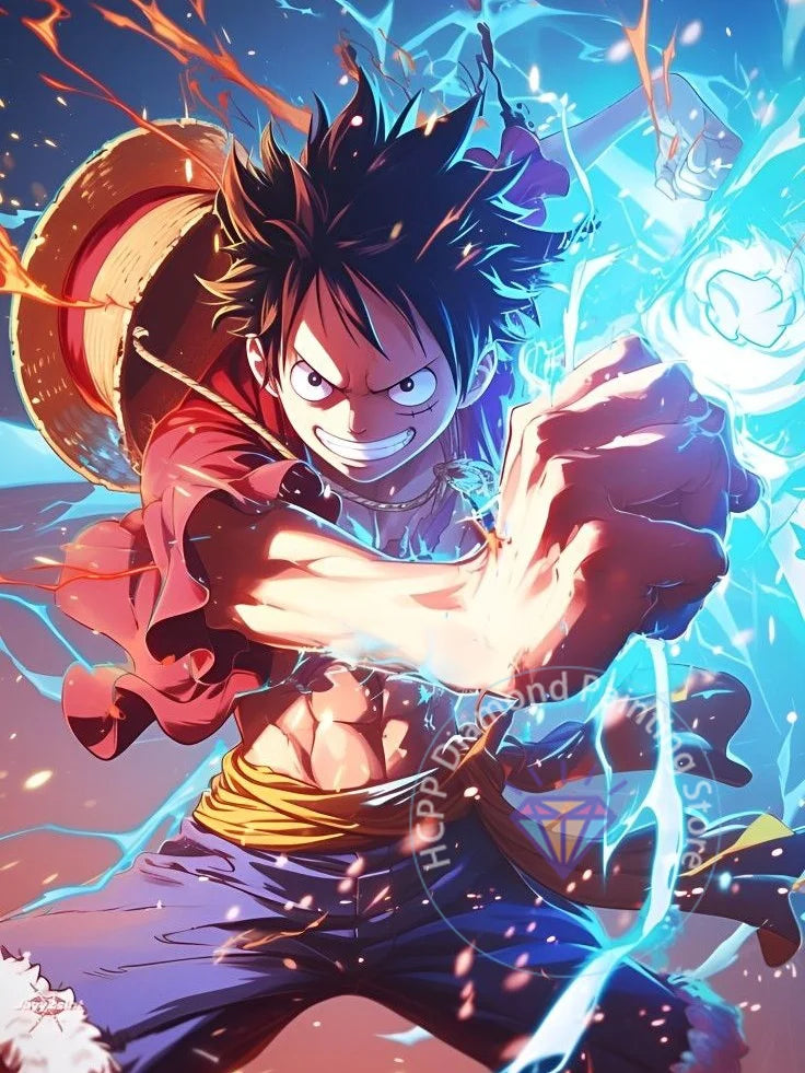 One Piece 5D DIY Diamond Painting Arte Épico con Estilo Pirata freakstyles