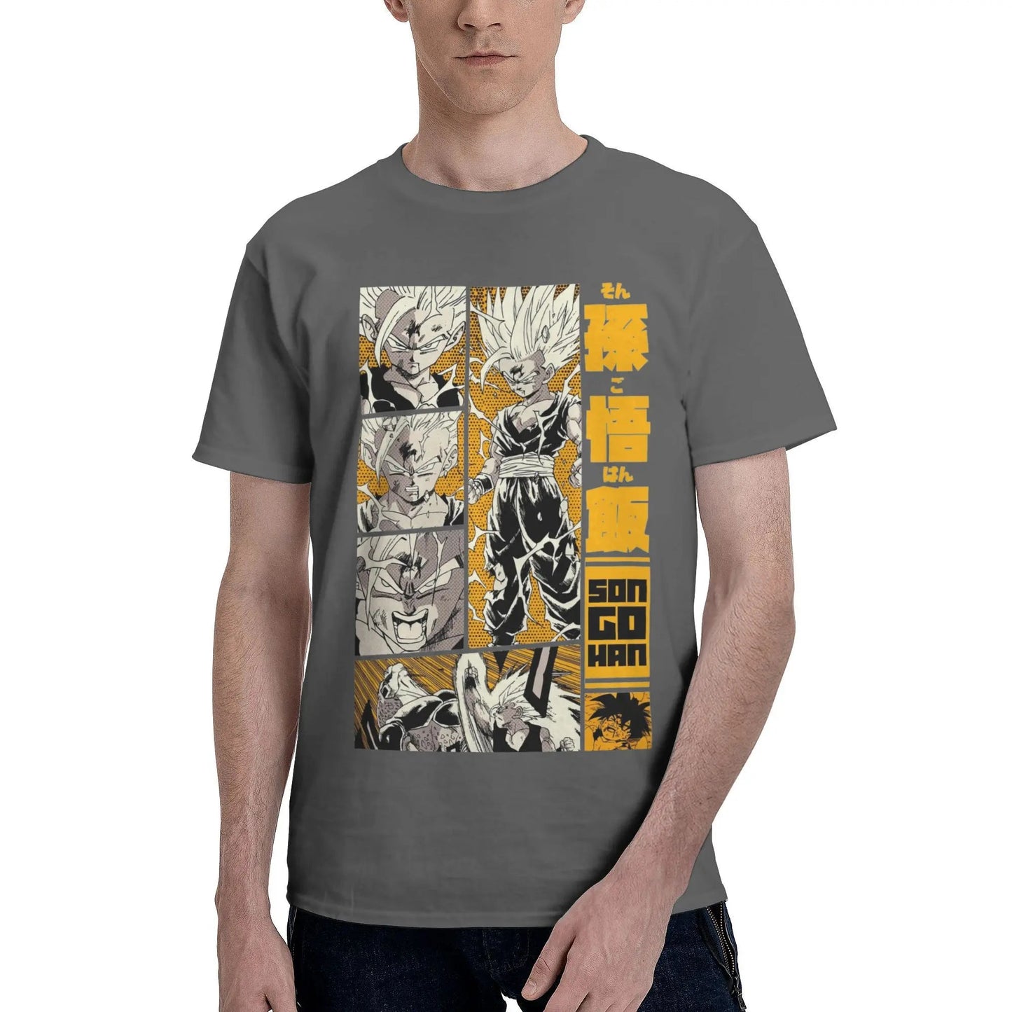 "Camiseta Épica de Son Gohan DBZ: Poder y Estilo para Verdaderos Guerreros" freakstyles