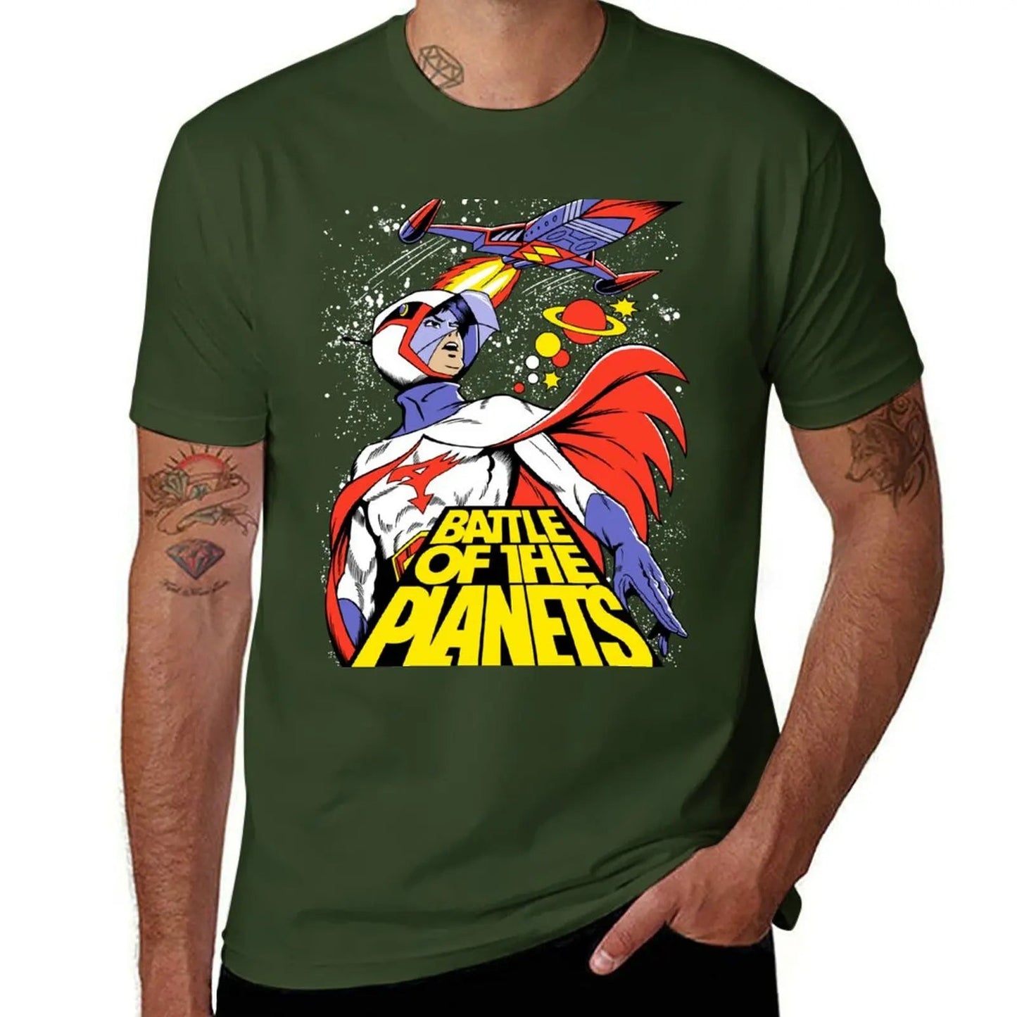 Vuelve a los 80 con estilo – Camiseta "Comando G: La Batalla de los Planetas" única y casual freakstyles