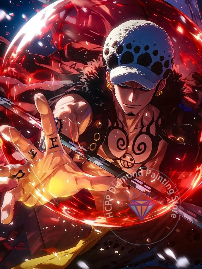 One Piece 5D DIY Diamond Painting Arte Épico con Estilo Pirata freakstyles