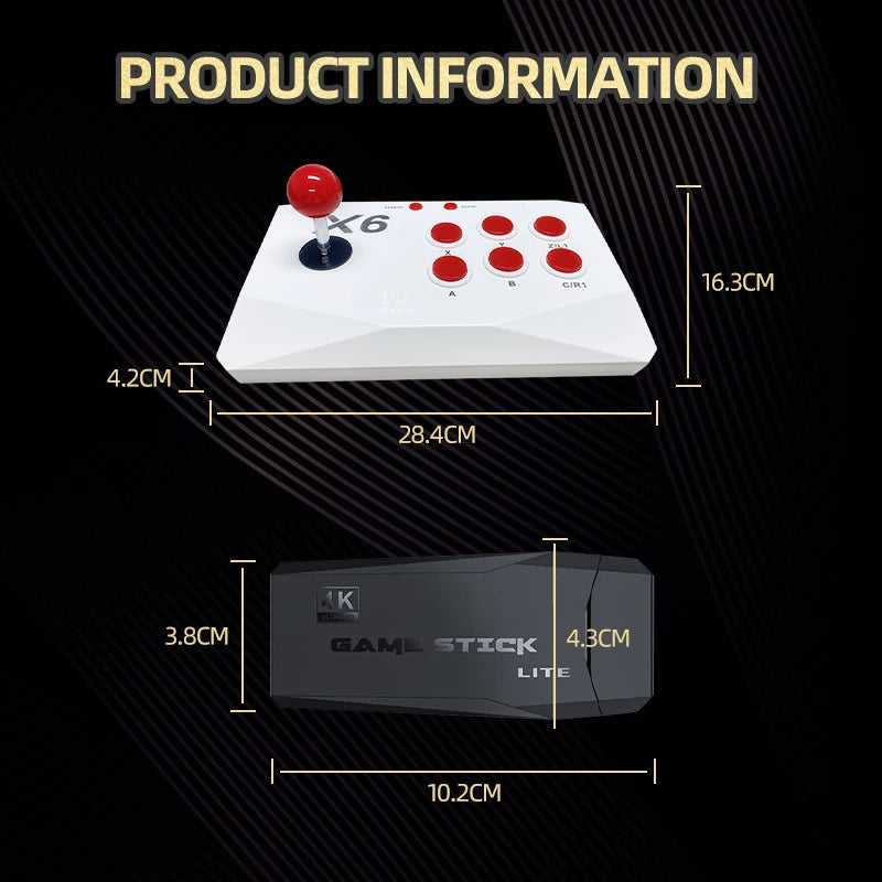 VILCORN 4K Retro Arcade | 41.000 Juegos + Joysticks Clásicos freakstyles