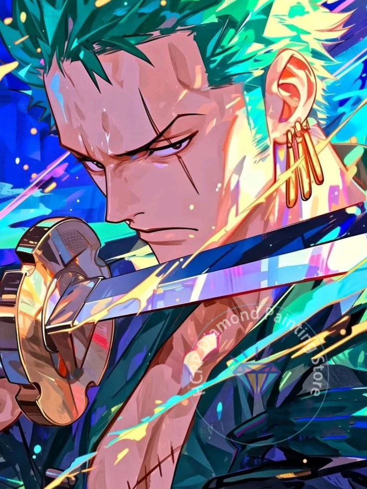 One Piece 5D DIY Diamond Painting Arte Épico con Estilo Pirata freakstyles
