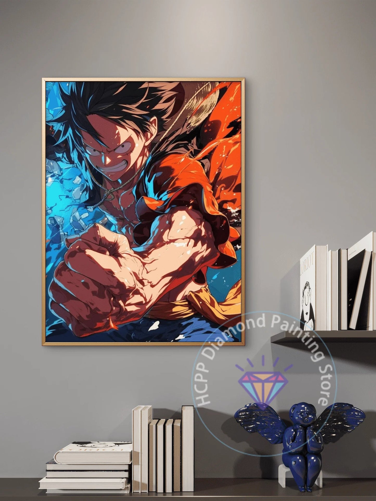 One Piece 5D DIY Diamond Painting Arte Épico con Estilo Pirata freakstyles