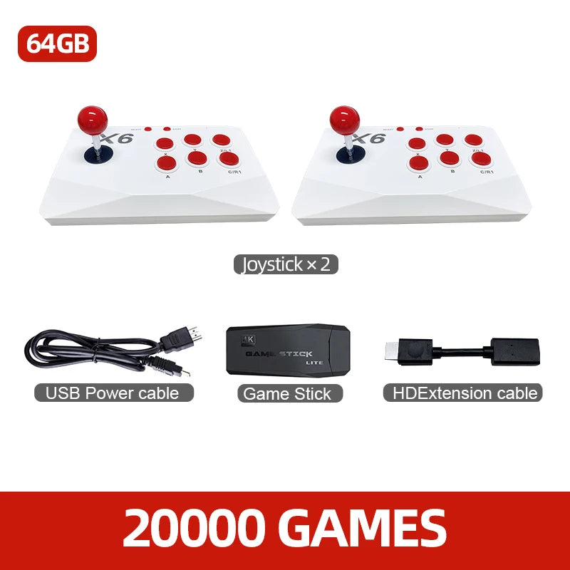 VILCORN 4K Retro Arcade | 41.000 Juegos + Joysticks Clásicos freakstyles