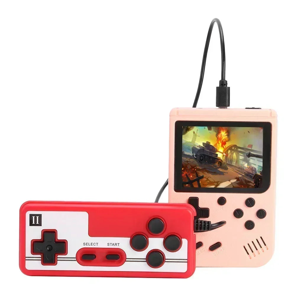 Mini Consola Retro 8-Bit – 500 Juegos Clásicos en tu Bolsillo