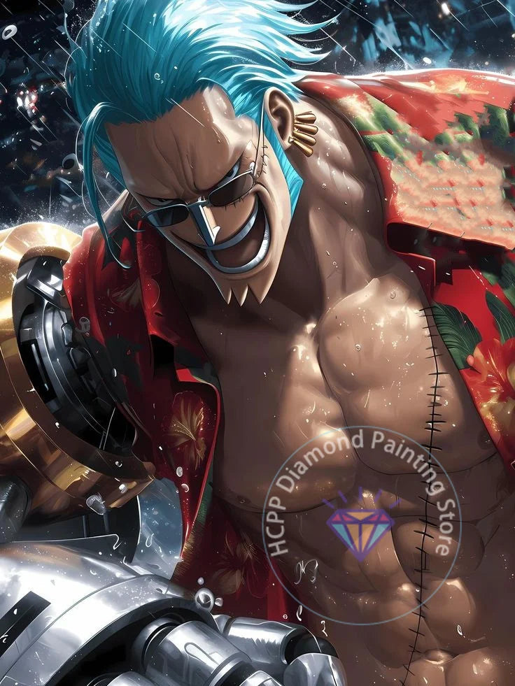 One Piece 5D DIY Diamond Painting Arte Épico con Estilo Pirata freakstyles