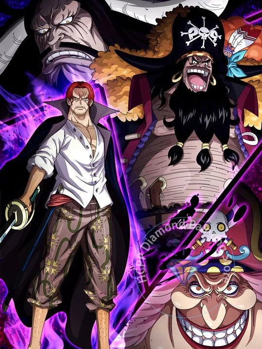 One Piece 5D DIY Diamond Painting Arte Épico con Estilo Pirata freakstyles