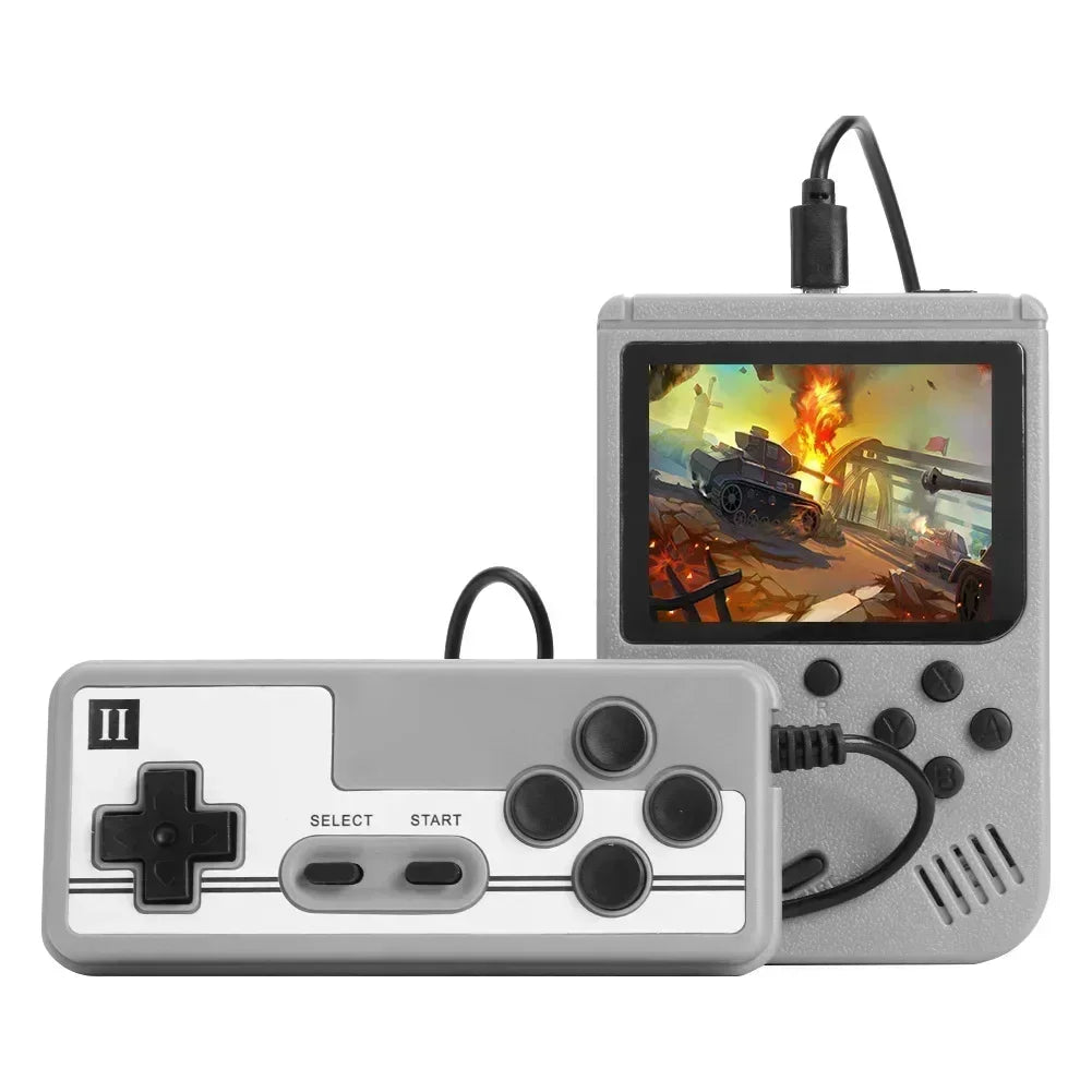 Mini Consola Retro 8-Bit – 500 Juegos Clásicos en tu Bolsillo