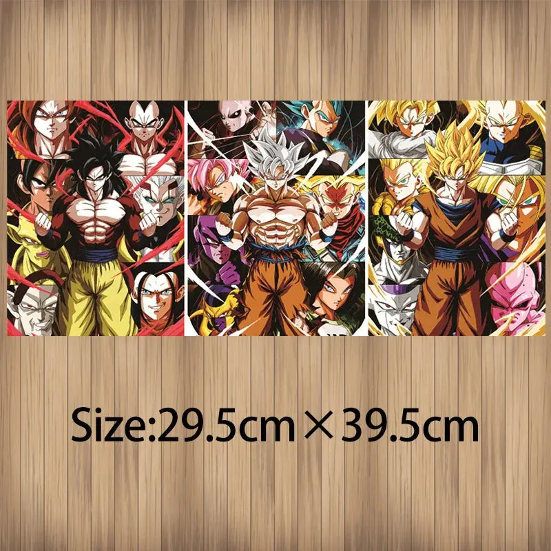 El Poder de Goku en 3D Lenticular, Arte Épico para tu Espacio - freakstyles