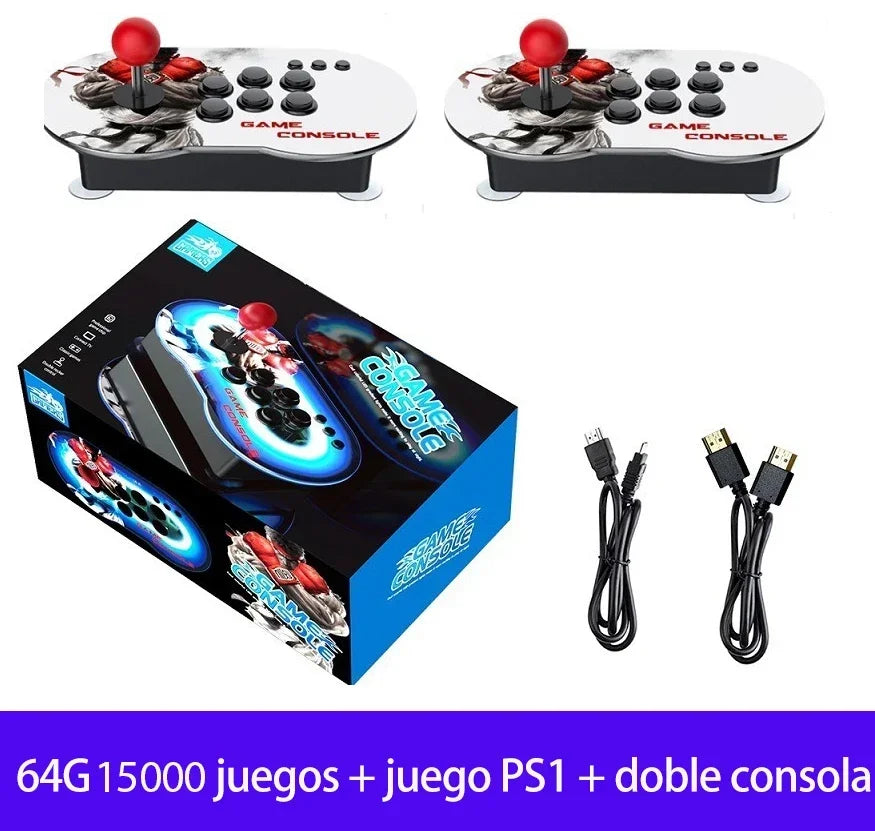 MT6 Retro Console: Revive clásicos con estilo y control inalámbrico - freakstyles