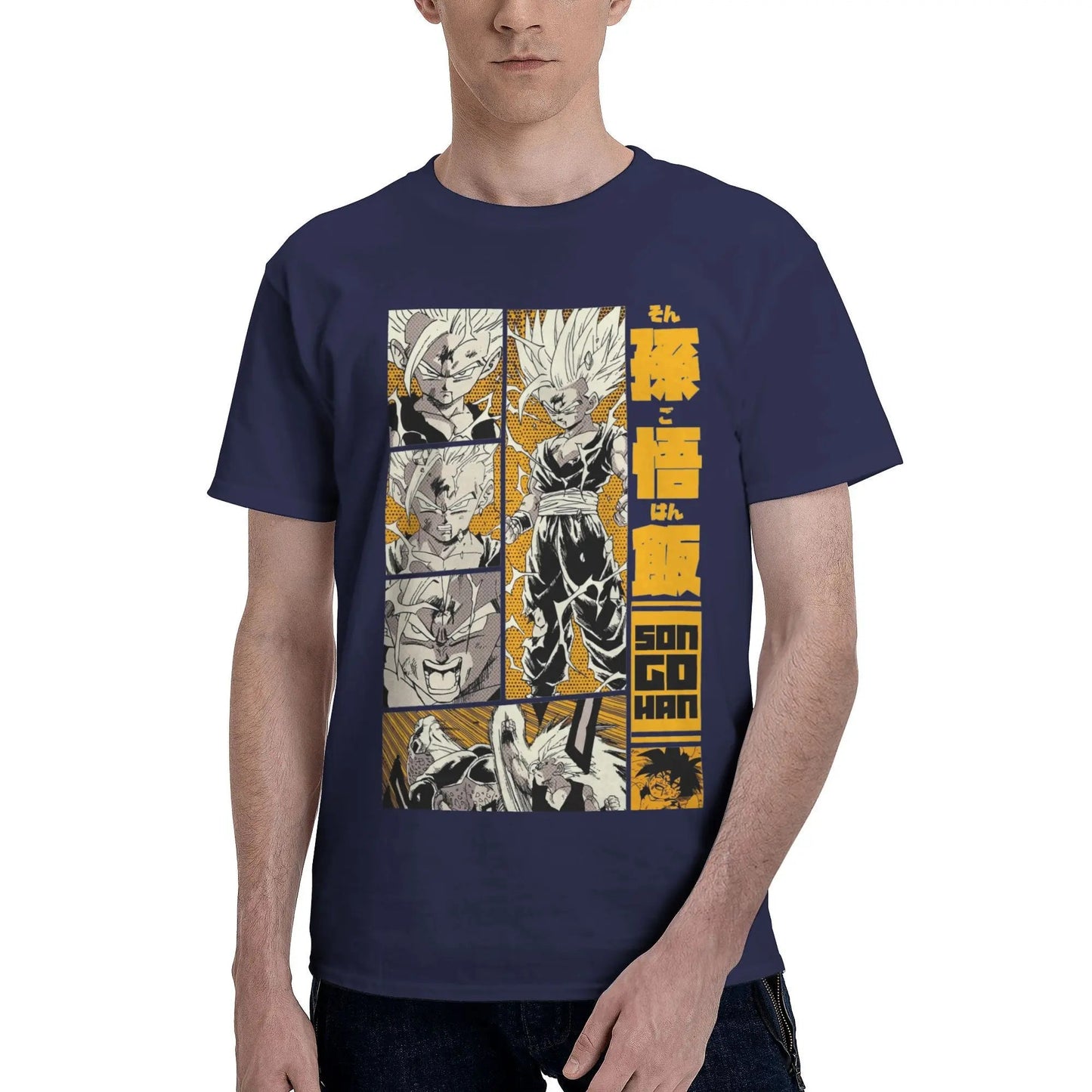 "Camiseta Épica de Son Gohan DBZ: Poder y Estilo para Verdaderos Guerreros" freakstyles