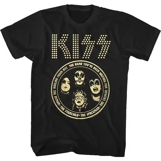 Camiseta Rock Legend KISS – Estilo Retro para Fans del Buen Rock