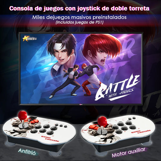 MT6 Retro Console: Revive clásicos con estilo y control inalámbrico - freakstyles