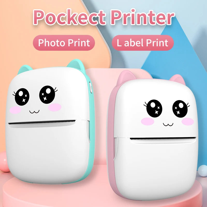 Mini Impresora Térmica Portátil | Stickers y Fotos Inalámbricas freakstyles