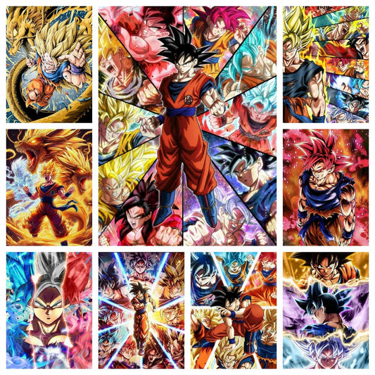Dragon Ball 2025 Diamond Painting: La Decoración Que Todo Fan Sueña Tener freakstyles