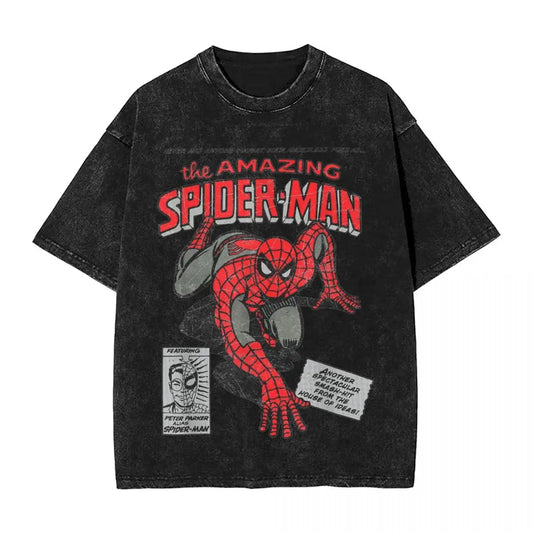 "Spider-Man Retro: La Camiseta que Celebra la Era Dorada del Cómic" freakstyles