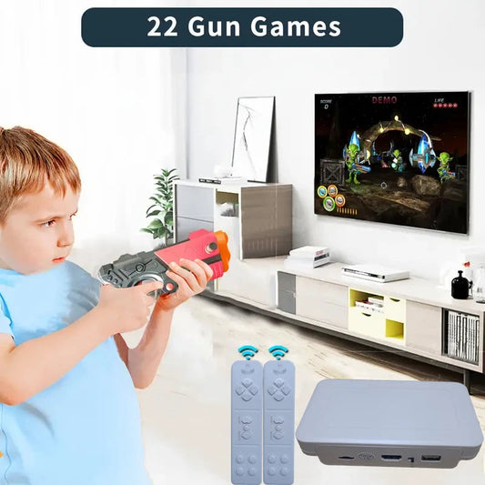 Consola Retro con 900+ Juegos | Incluye Mandos y Pistola AR freakstyles