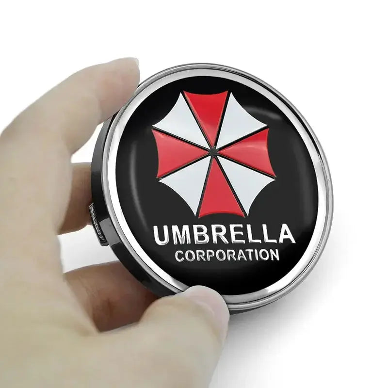 "Umbrella Corporation en Cada Giro: Tapas de Rueda con Estilo Resident Evil" freakstyles