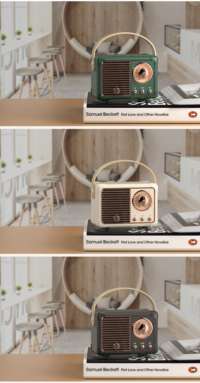 Estilo retro con tecnología moderna: el altavoz Bluetooth vintage que estabas buscando freakstyles