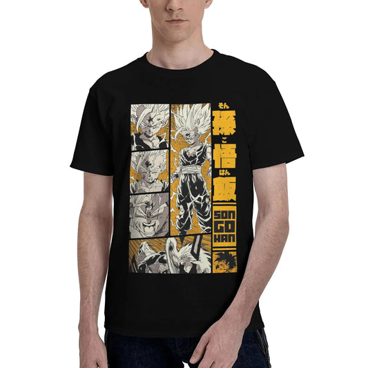 "Camiseta Épica de Son Gohan DBZ: Poder y Estilo para Verdaderos Guerreros" freakstyles