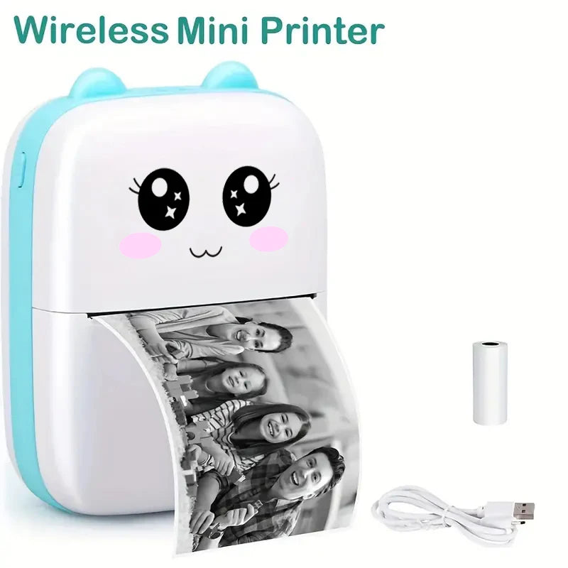 Mini Impresora Térmica Portátil | Stickers y Fotos Inalámbricas freakstyles